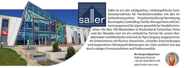 Bewerbung bei Saller Group